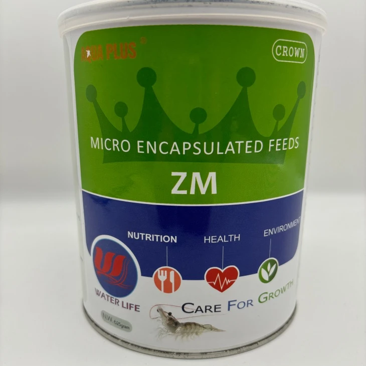 Alimentació ZM de gambes d'alta qualitat